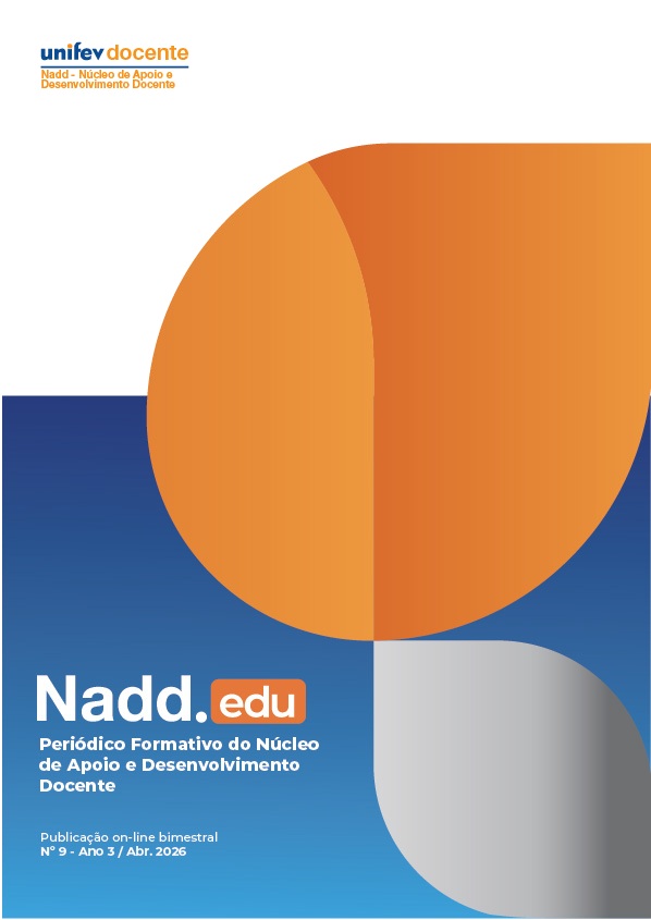 					Visualizar n. 9 (2026): Nadd.edu - Periódico Formativo do Núcleo de Apoio e Desenvolvimento Docente
				